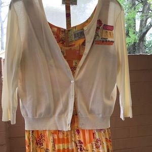 Dress with matching sweater